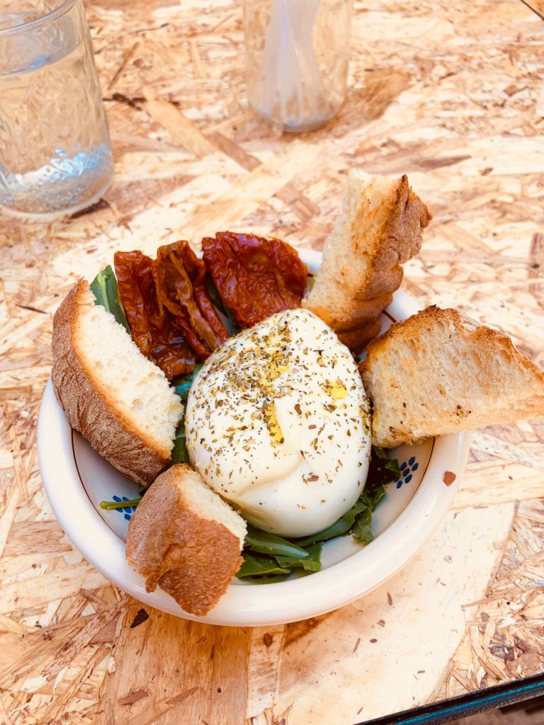 mozzarella assiette